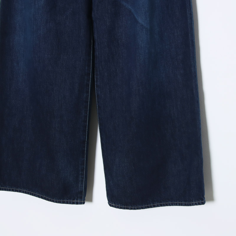 Graphpaper(����եڡ��ѡ�) Selvage Denim Two Tuck Wide Pants