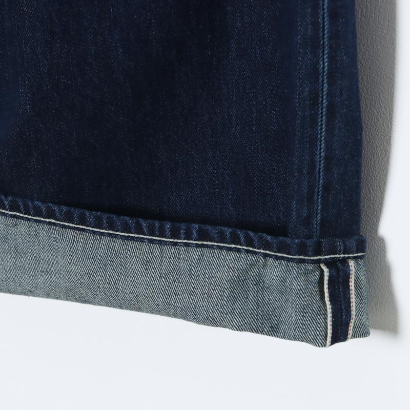 Graphpaper(����եڡ��ѡ�) Selvage Denim Two Tuck Wide Pants