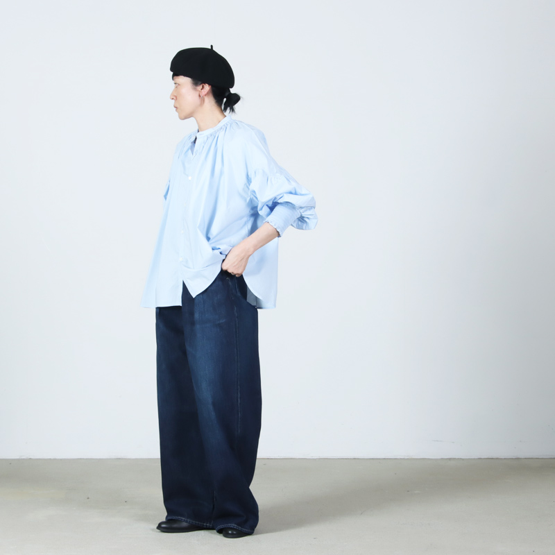 Graphpaper(����եڡ��ѡ�) Selvage Denim Two Tuck Wide Pants
