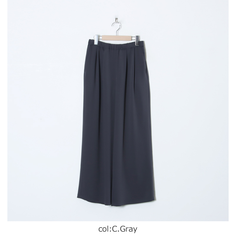 Graphpaper(����եڡ��ѡ�) Satin Easy Wide Pants