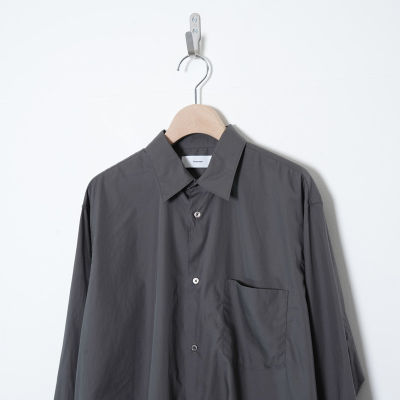 Graphpaper(����եڡ��ѡ�) Broad Regular Collar Shirt
