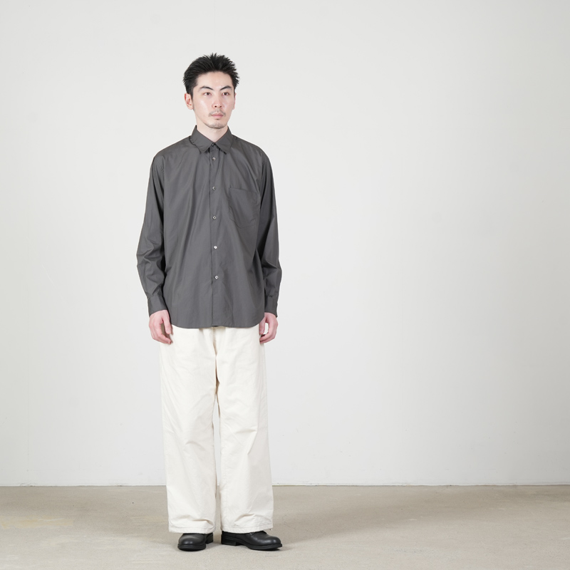Graphpaper(����եڡ��ѡ�) Broad Regular Collar Shirt