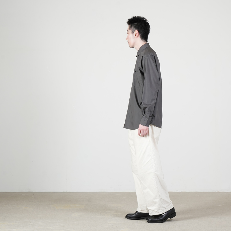 Graphpaper(����եڡ��ѡ�) Broad Regular Collar Shirt