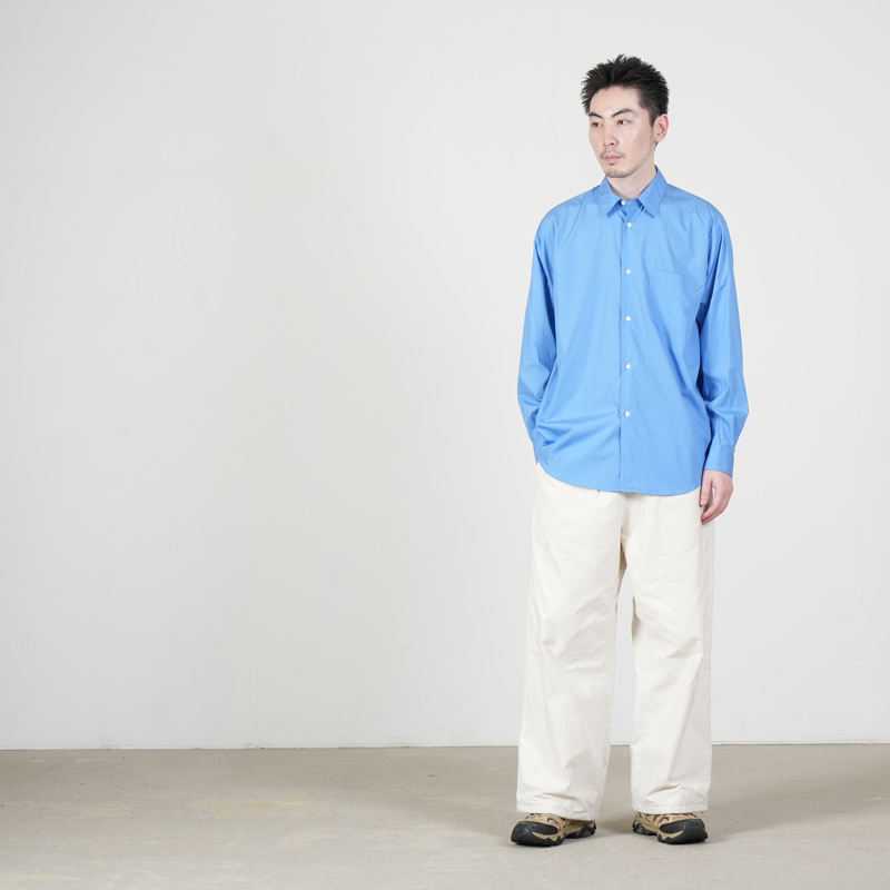Graphpaper(����եڡ��ѡ�) Broad Regular Collar Shirt