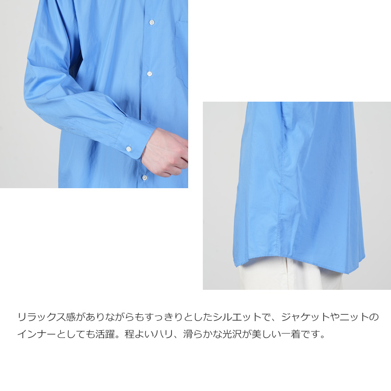 Graphpaper(����եڡ��ѡ�) Broad Regular Collar Shirt