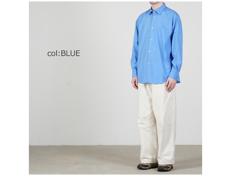Graphpaper(����եڡ��ѡ�) Broad Regular Collar Shirt