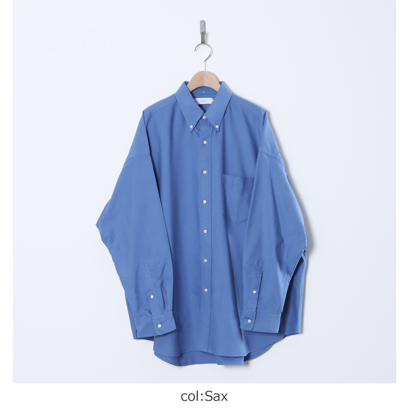 Graphpaper(����եڡ��ѡ�) Oxford L/S Oversized B.D Shirt