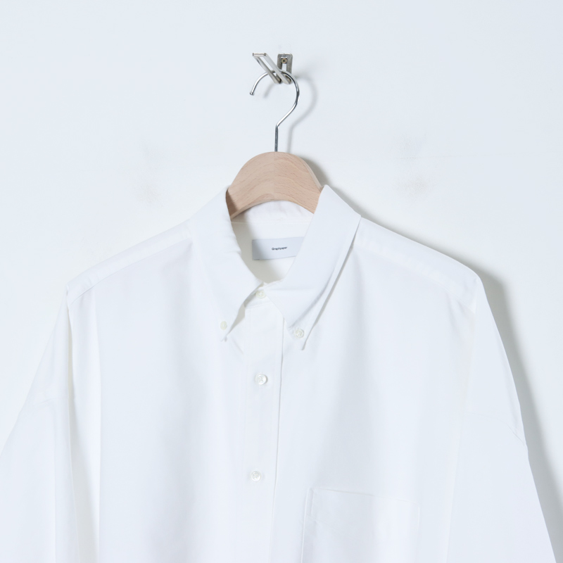 Graphpaper(����եڡ��ѡ�) Oxford L/S Oversized B.D Shirt