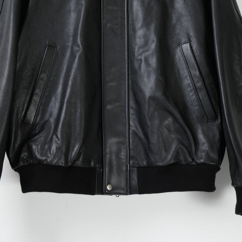 Graphpaper(����եڡ��ѡ�) Cow Leather Raglan Blouson