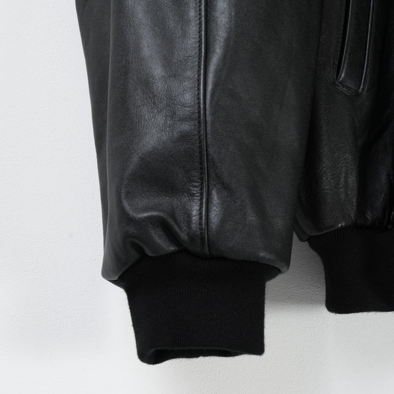 Graphpaper(����եڡ��ѡ�) Cow Leather Raglan Blouson