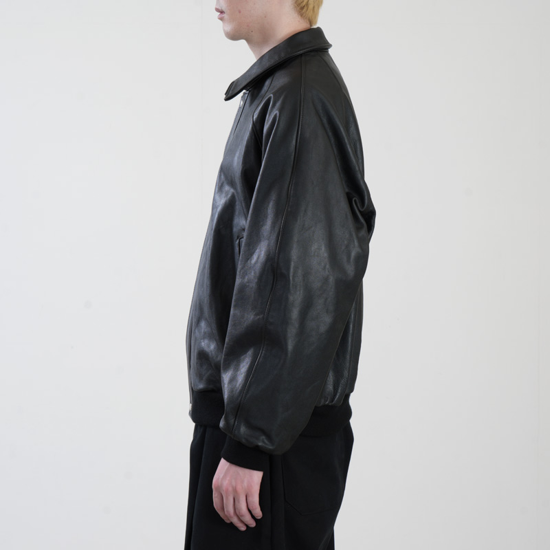 Graphpaper(����եڡ��ѡ�) Cow Leather Raglan Blouson