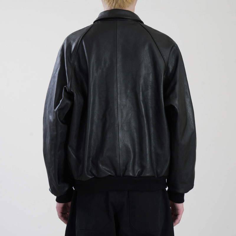 Graphpaper(����եڡ��ѡ�) Cow Leather Raglan Blouson