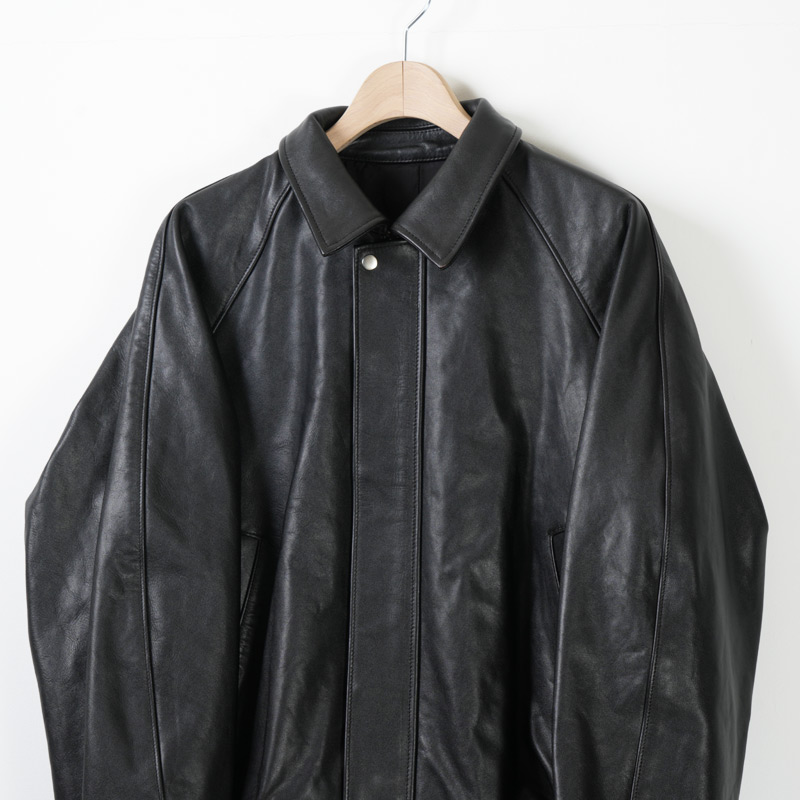 Graphpaper(����եڡ��ѡ�) Cow Leather Raglan Blouson