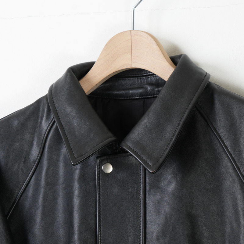 Graphpaper(����եڡ��ѡ�) Cow Leather Raglan Blouson