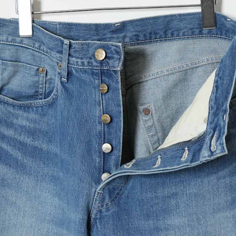 Graphpaper (グラフペーパー) Selvage Denim Five Pocket Tapered