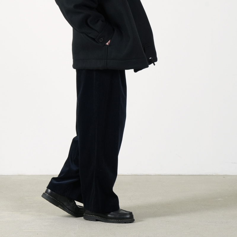 Graphpaper(����եڡ��ѡ�) Suvin Corduroy Wide Straight Trousers