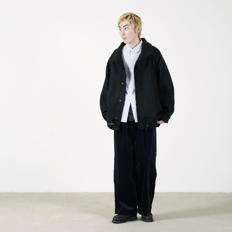 Graphpaper(����եڡ��ѡ�) Suvin Corduroy Wide Straight Trousers