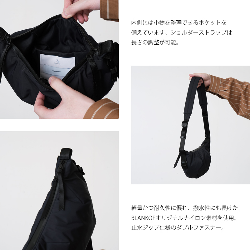 Graphpaper(����եڡ��ѡ�) Blankof for GP Extra Small Crescent Bag