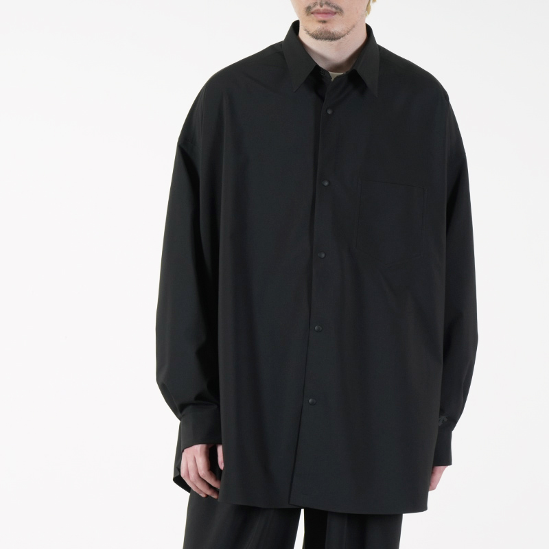 Graphpaper(����եڡ��ѡ�) DESCENTE for Graphpaper L/S Oversized Regular Collar Shirt
