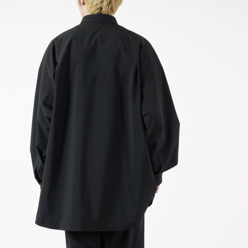 Graphpaper(����եڡ��ѡ�) DESCENTE for Graphpaper L/S Oversized Regular Collar Shirt
