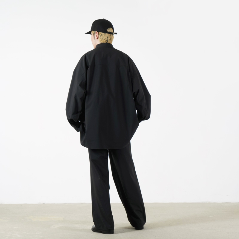 Graphpaper(����եڡ��ѡ�) DESCENTE for Graphpaper L/S Oversized Regular Collar Shirt