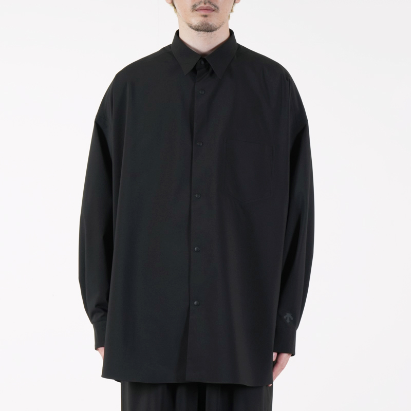 Graphpaper(����եڡ��ѡ�) DESCENTE for Graphpaper L/S Oversized Regular Collar Shirt