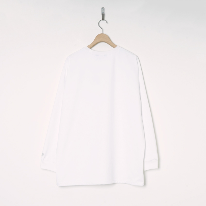 Graphpaper(����եڡ��ѡ�) DESCENTE for Graphpaper L/S Oversized Crew Neck Tee