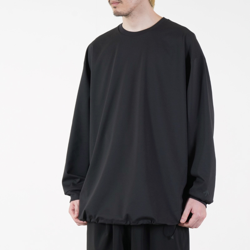 Graphpaper(����եڡ��ѡ�) DESCENTE for Graphpaper L/S Oversized Crew Neck Tee