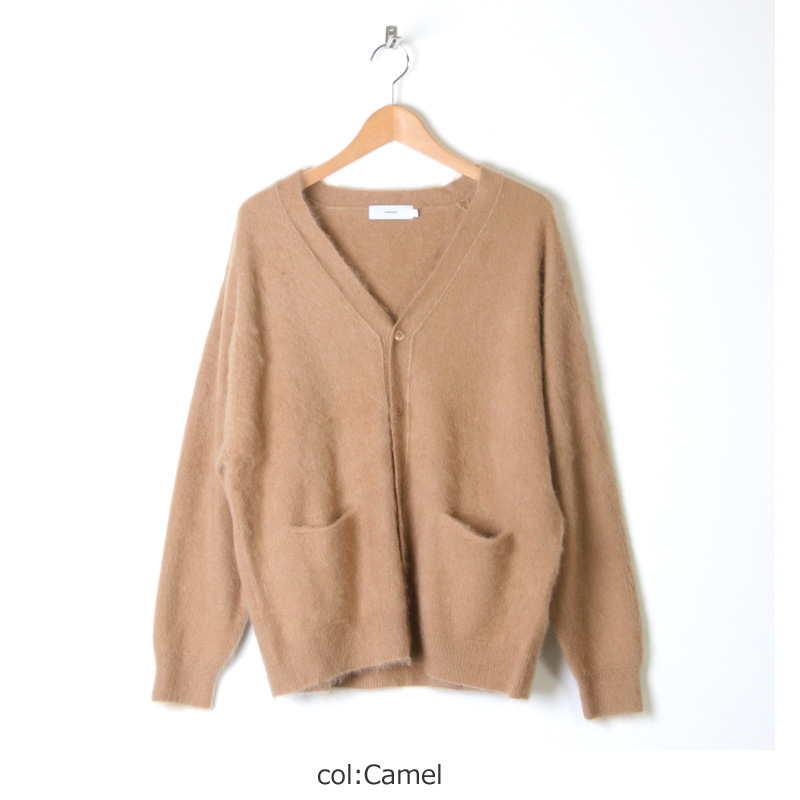 中古】グラフペーパー Graphpaper 18AW Cashmere Shaggy Cardigan