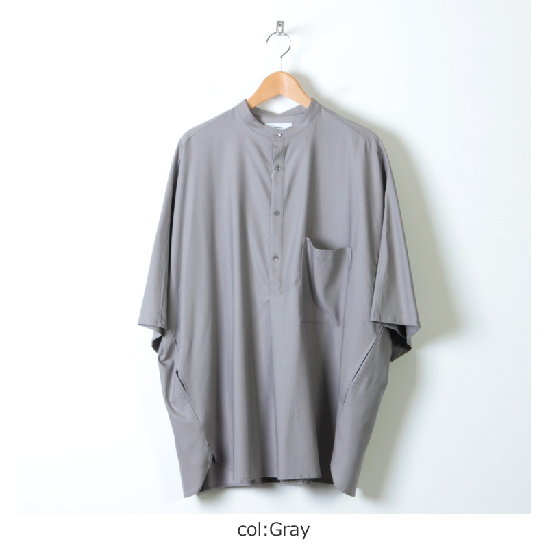 Graphpaper York Short Sleeve Shirt #GRAY