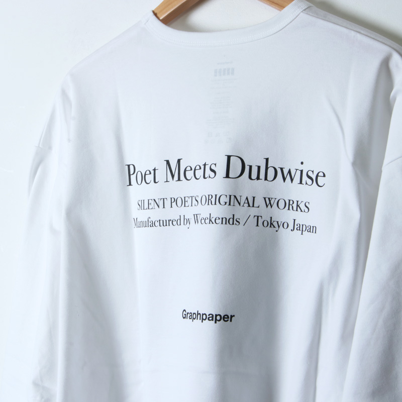 Graphpaper (グラフペーパー) Poet Meets Dubwise for GP Jersey L/S