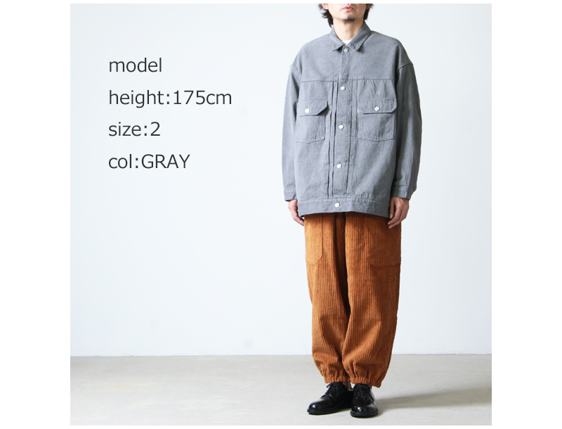 84%OFF!】 サイズ1 Graphpaper COLORFAST DENIM BLOUSON