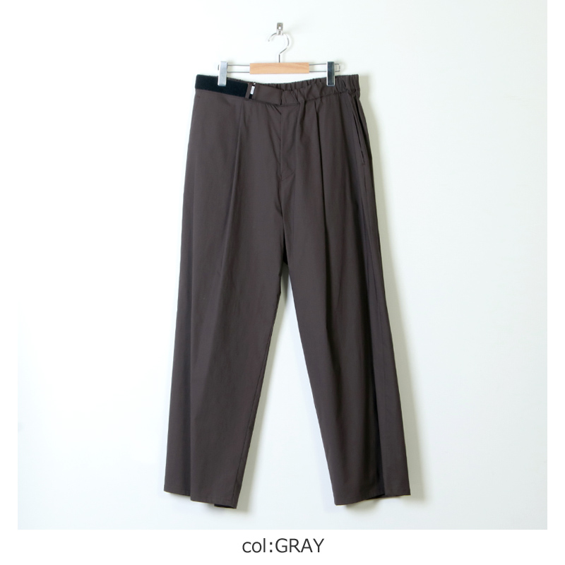 Graphpaper (グラフペーパー) Stretch Typewriter Wide Chef Pants 