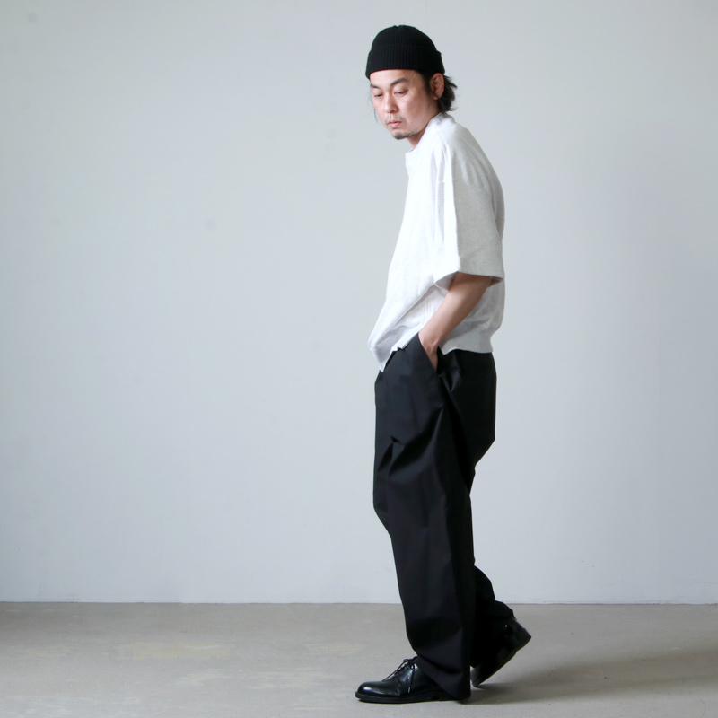 Graphpaper (グラフペーパー) Stretch Typewriter Wide Chef Pants 