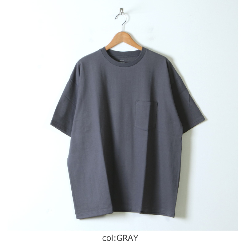 Graphpaper (グラフペーパー) S/S Oversized Pocket Tee / ショート 