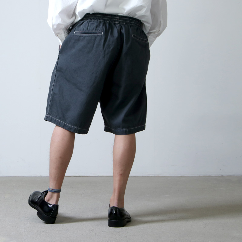 人気ブラドン graphpaper Linen Baggy Shorts asakusa.sub.jp