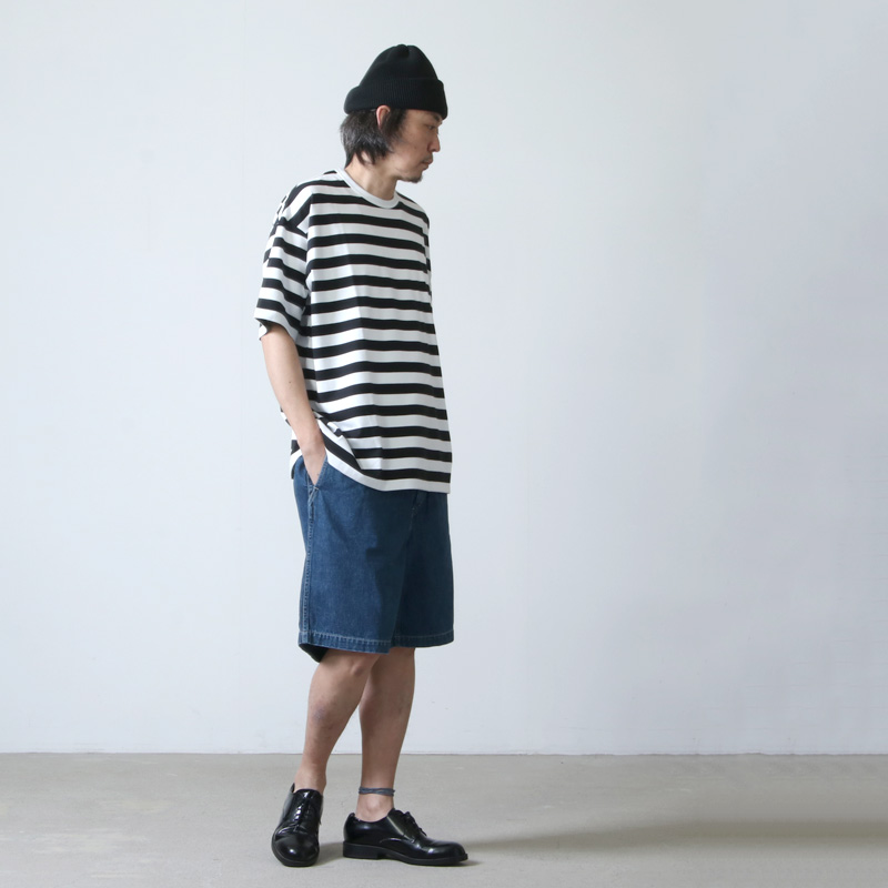 Graphpaper (グラフペーパー) Border S/S Tee / ボーダーショートスリーブT