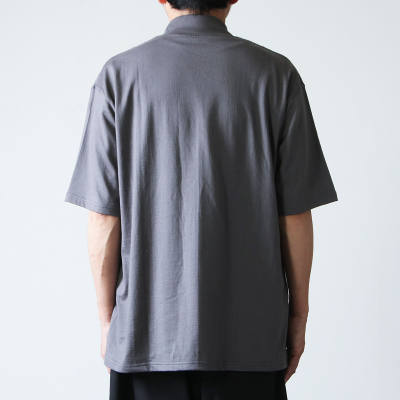 Graphpaper (グラフペーパー) S/S Mock Neck Tee / ショートスリーブ