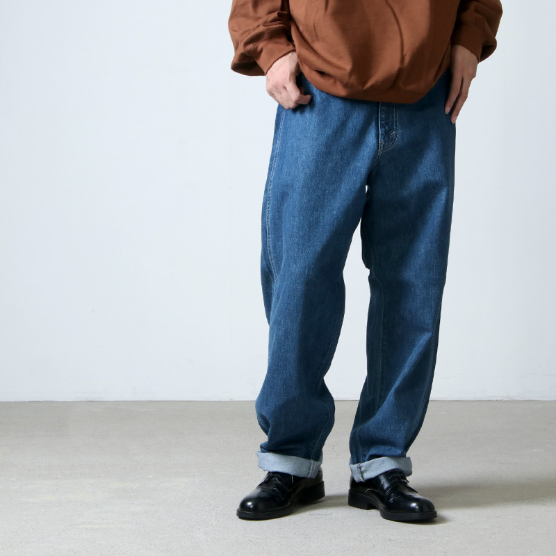 Graphpaper(եڡѡ) Denim Five Pocket Pants Fade