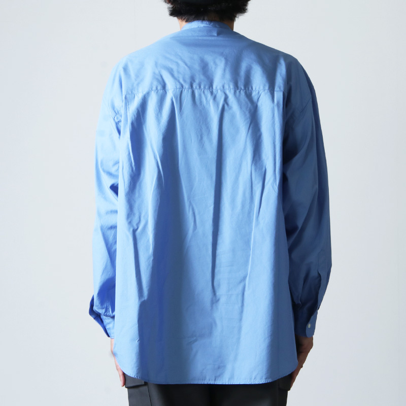 Graphpaper (グラフペーパー) Broad Oversized L/S Band Collar Shirt 