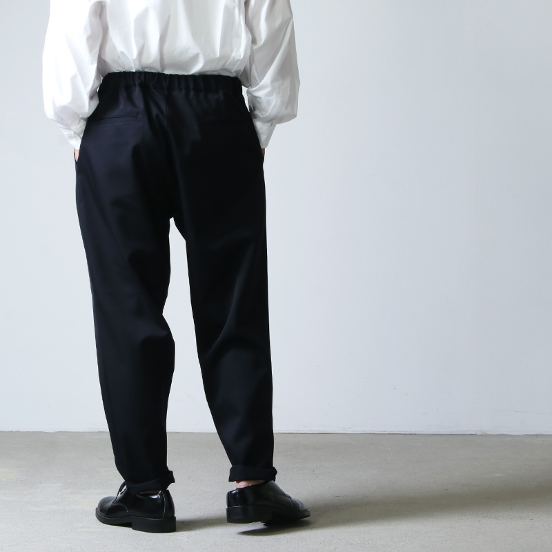 (GRAPHPAPER) SELVAGE WOOL CHEF PANTS