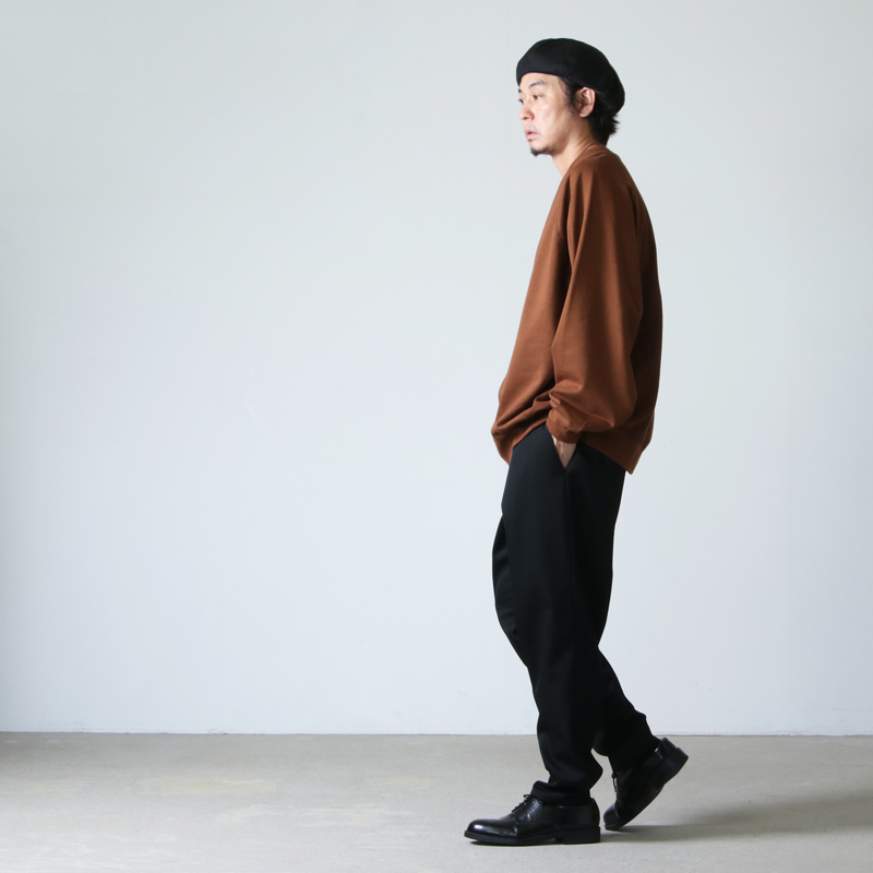 グラフペーパー　SELVAGE WOOL COOK PANTS