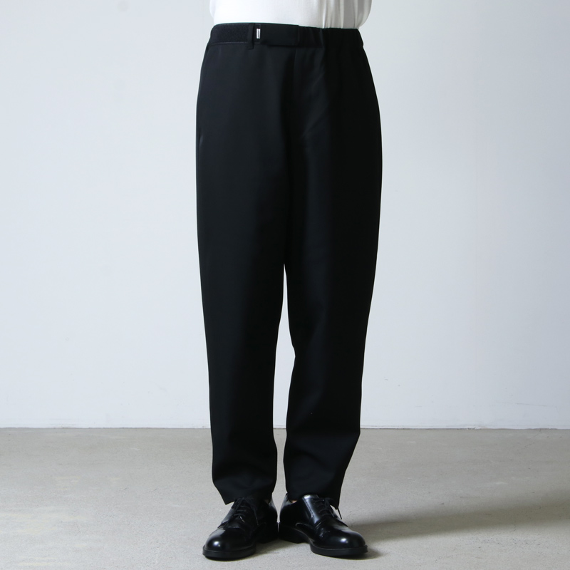 Graphpaper SELVAGE WOOL CHEF PANTS NAVY-