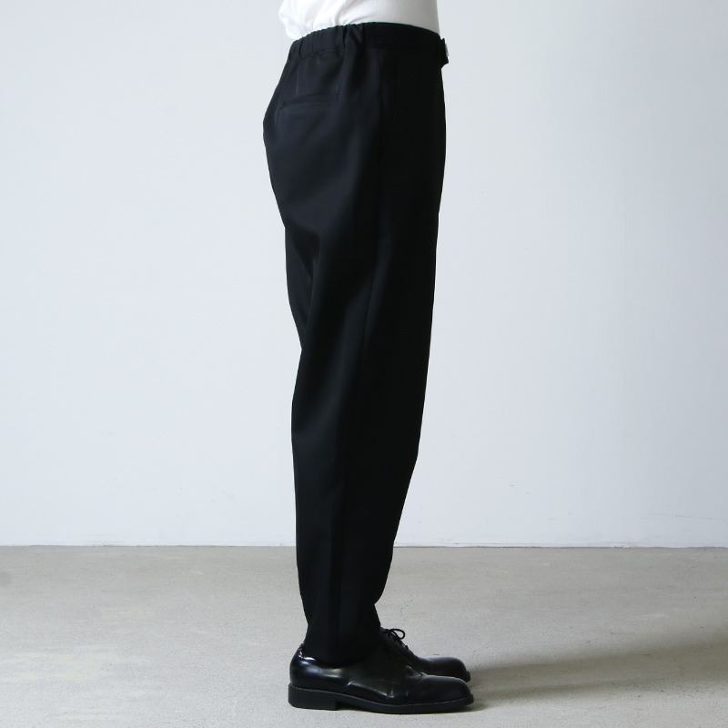 Graphpaper SELVAGE WOOL CHEF PANTS NAVY-