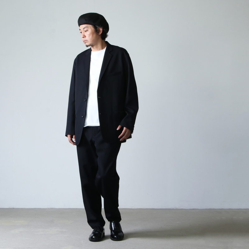 Graphpaper (グラフペーパー) Selvage Wool Slim Waisted Chef Pants 