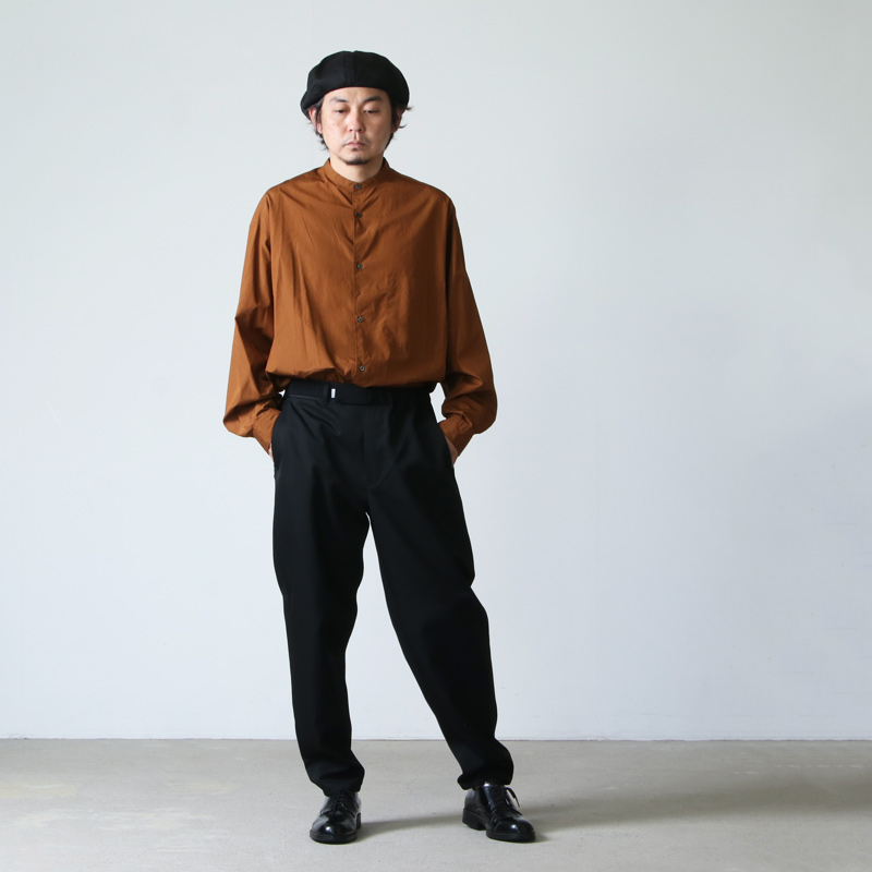 Graphpaper (グラフペーパー) Selvage Wool Slim Waisted Chef Pants