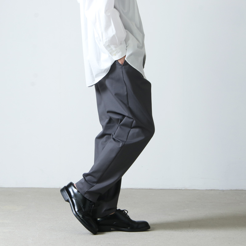 得価超激安 パンツ COMPACT PONTE ROME PIN TACK PANTS ZOZOTOWN