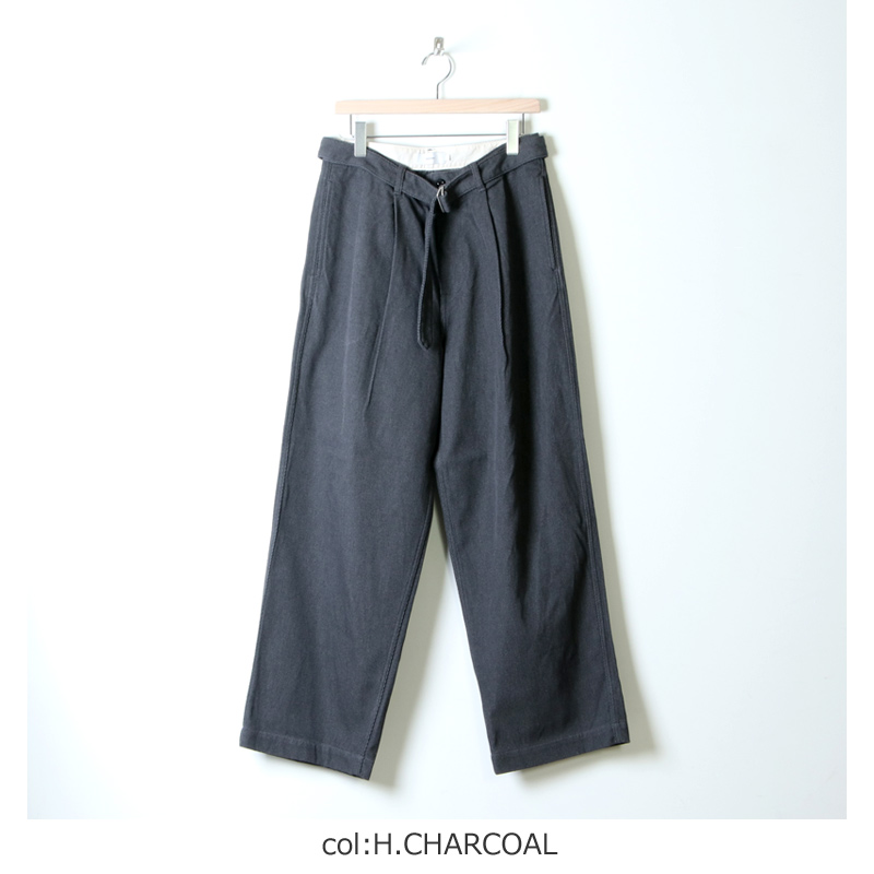 Graphpaper (グラフペーパー) Hard Twill Belted Pants / ハードツイル ...