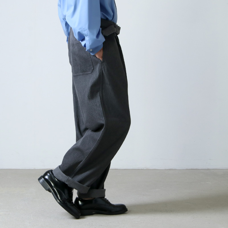 Graphpaper (グラフペーパー) Hard Twill Belted Pants / ハードツイル 