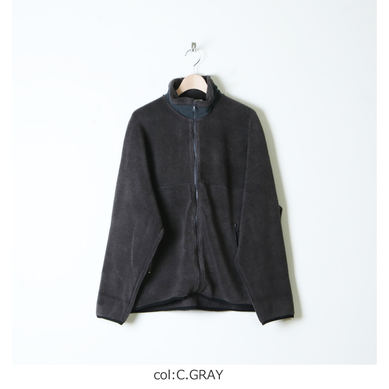 Graphpaper(եڡѡ) Wool Boa Zip-Up Blouson